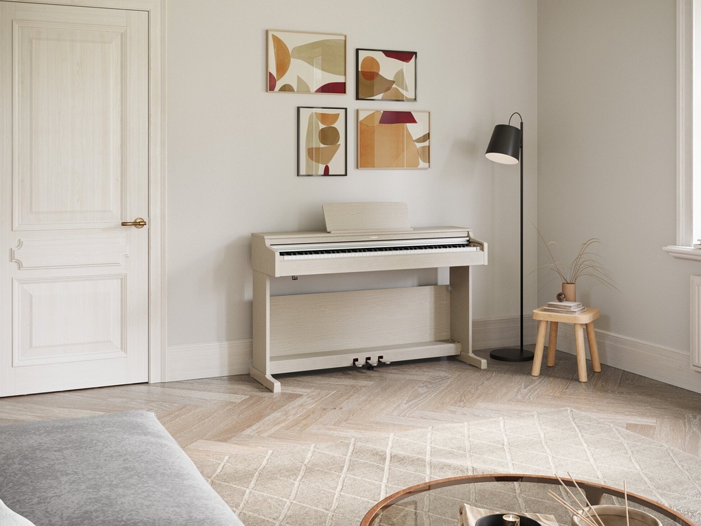 Yamaha YDP-165WA Arius Digitalpiano Set Ansicht im Wohnraum
