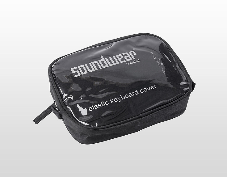Elastische Keyboard-Abdeckhaube, 102 bis 125 cm; Dust-Cover