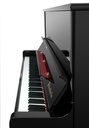 Bösendorfer Piano Grand Upright 130 Detailansicht Logo und Tastatur