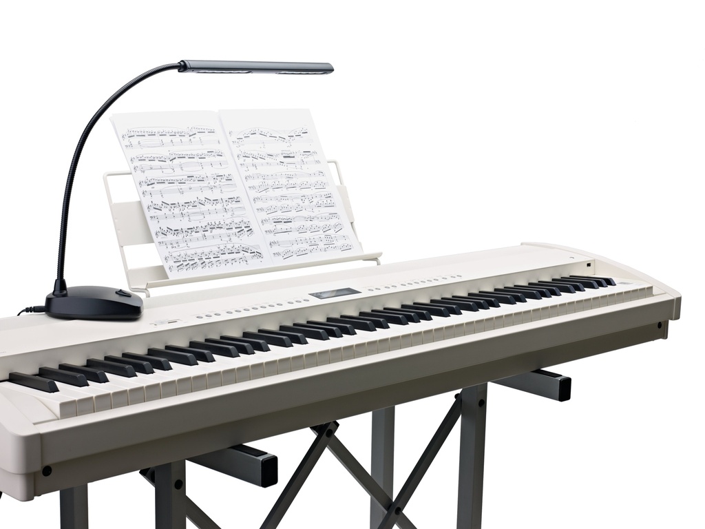 LED Pianoleuchte schwarz