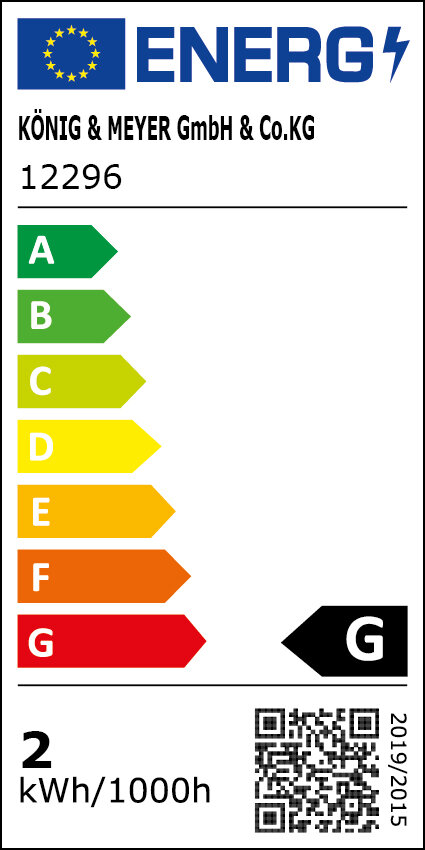 LED Pianoleuchte schwarz
