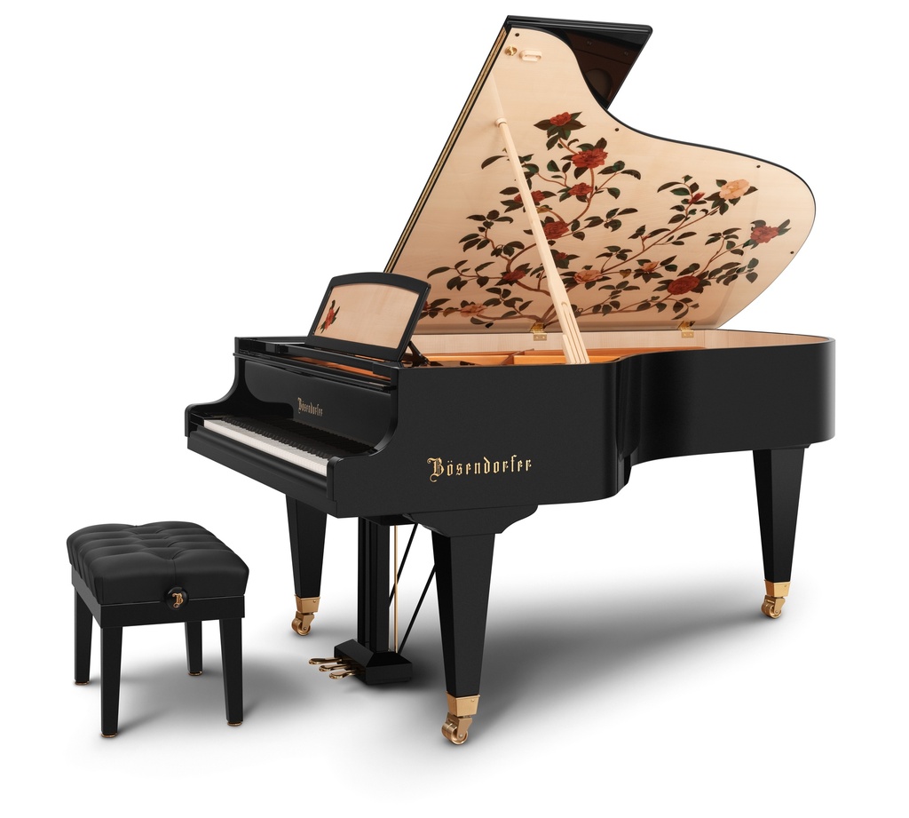 Bösendorfer Flügel 214VC Collector's Item "Camellia"