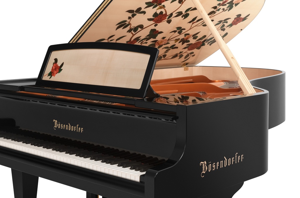 Bösendorfer Flügel 214VC Collector's Item "Camellia"
