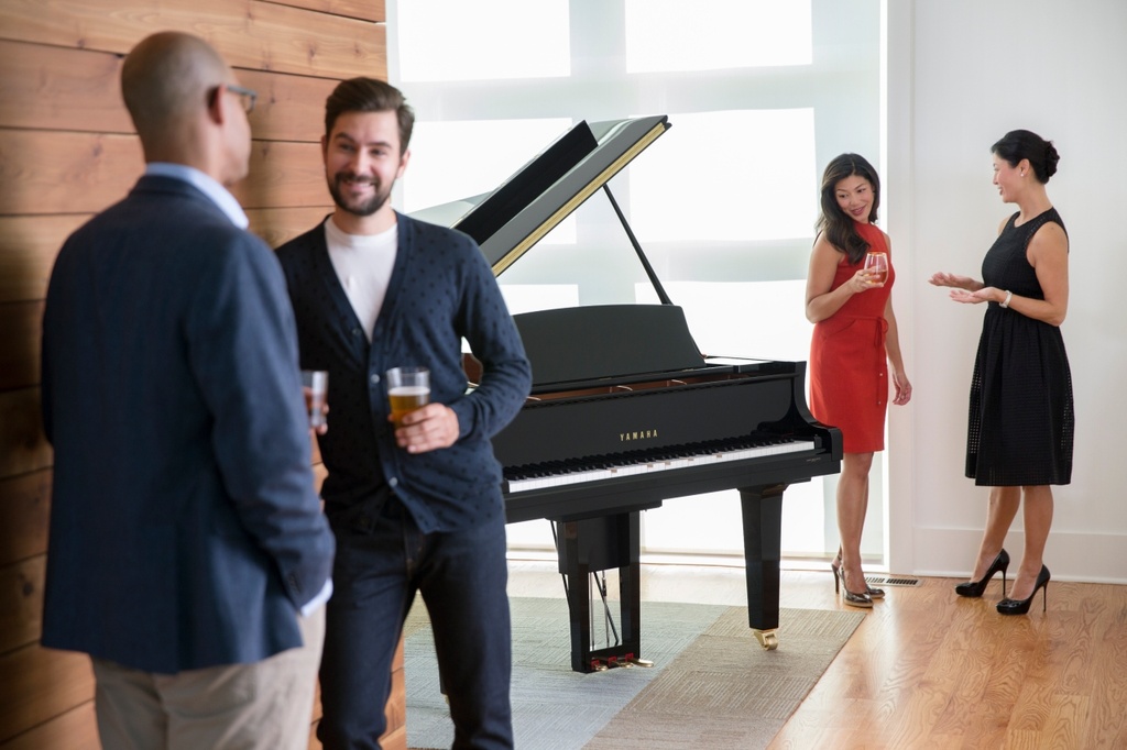 Yamaha Disklavier Enspire Flügel GB1, schwarz poliert