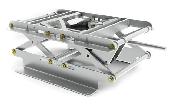 Hidrau Model Konzertklavierbank, mit Liftmechanik