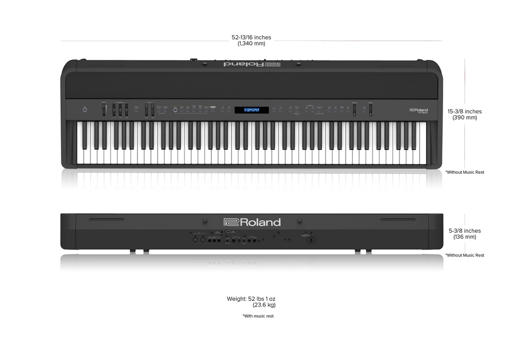 Roland FP-90XBK Stagepiano