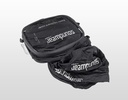 Keyboardabdeckhaube schwarz, 125cm - 150cm, mit Band