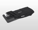 Keyboardabdeckhaube schwarz, 125cm - 150cm, mit Band