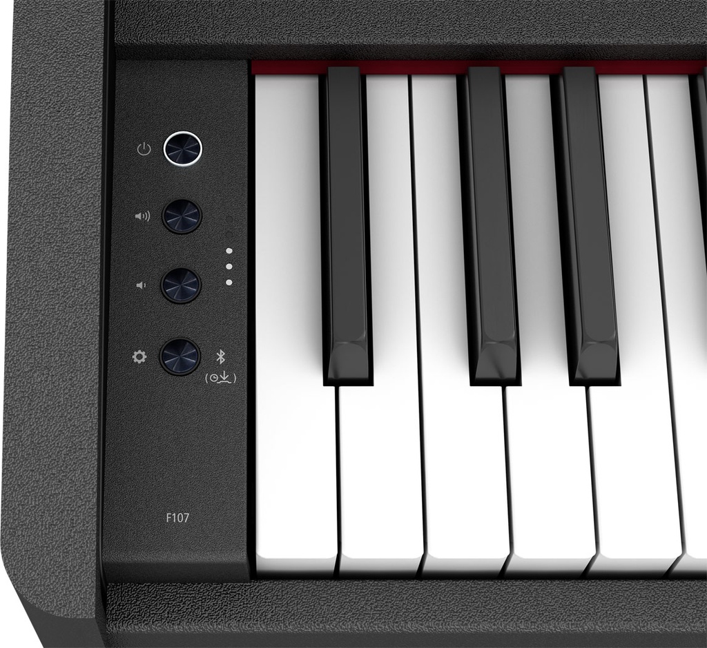 Roland F107 Digitalpiano, schwarz