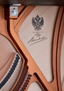 Bösendorfer Piano Grand Upright 130 Detialansicht Rahmen und Logo