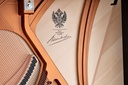Bösendorfer Piano Grand Upright 130 Detailansicht Rahmen und Logo