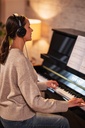 Yamaha Silent Piano B30SC3PE, schwarz poliert