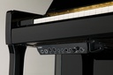 Kawai Piano K-200 mit Resonanzbodenlautsprecher, schwarz poliert