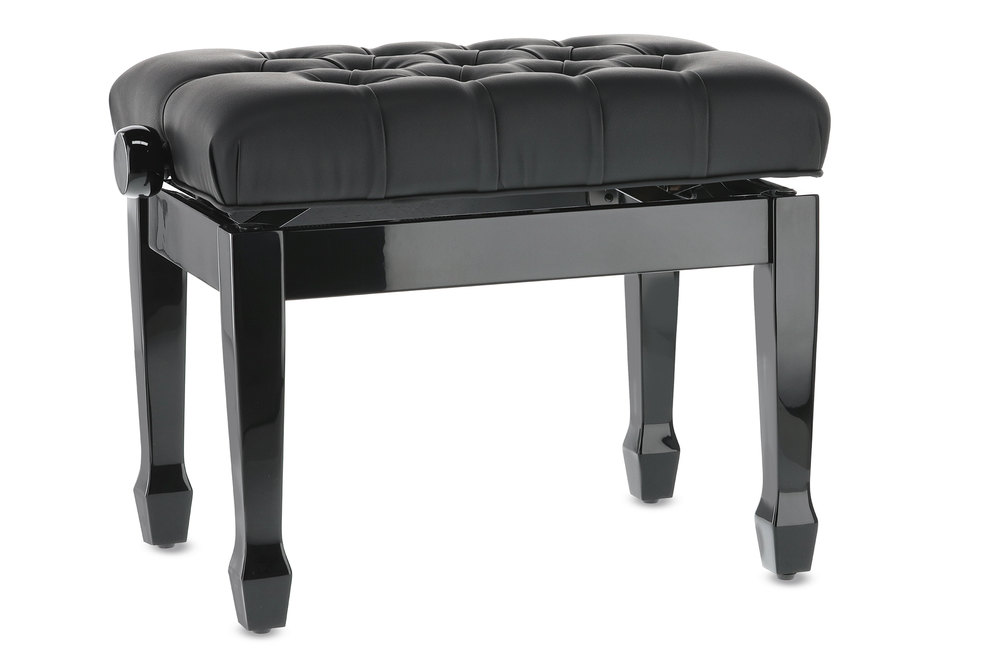 GEWA Pianobank Deluxe XL Schwarz Hochglanz