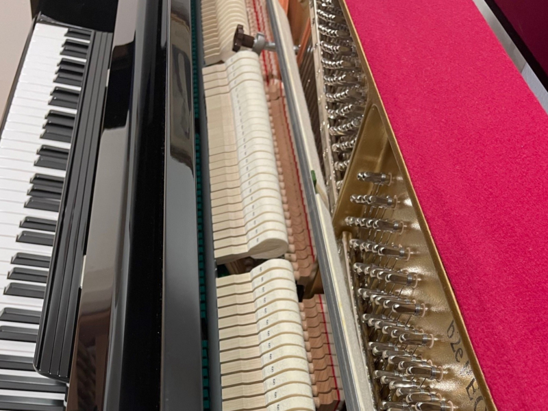 Yamaha Piano B2EPEC, schwarz poliert Chrom