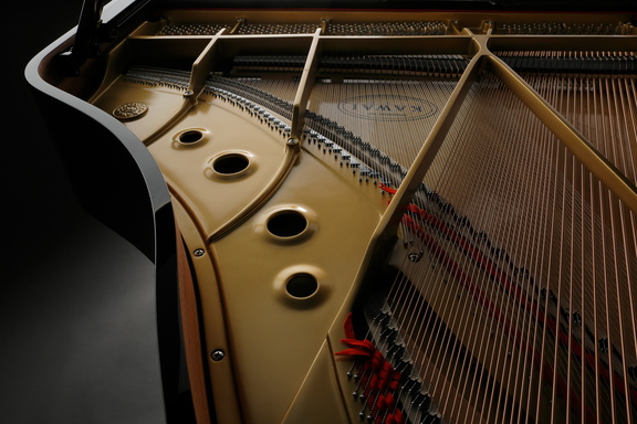 Kawai Flügel GL-50, schwarz poliert