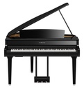 Yamaha Clavinova Digitalflügel, schwarz poliert,