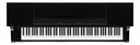 Yamaha Clavinova Digitalpiano, schwarz poliert,