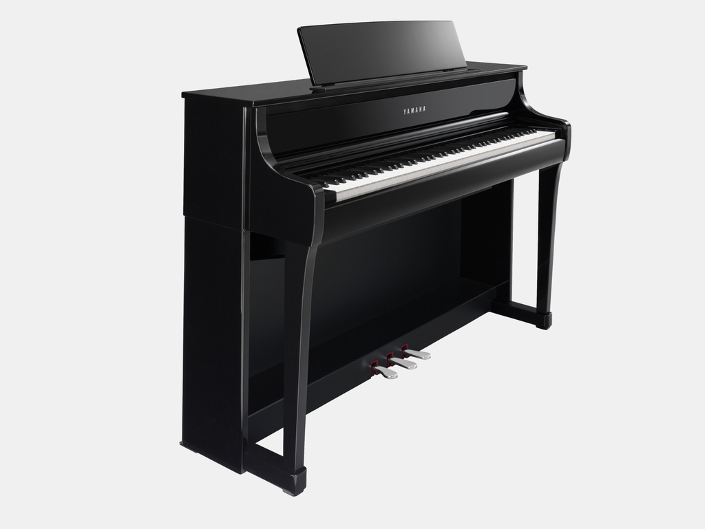 Yamaha Clavinova Digitalpiano, schwarz poliert,