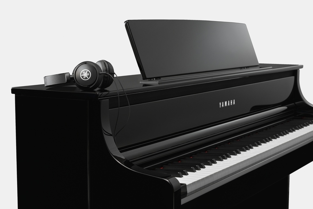Yamaha Clavinova Digitalpiano, schwarz poliert,