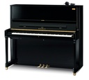 Kawai Piano K-300 mit Resonanzbodenlautsprecher, schwarz poliert