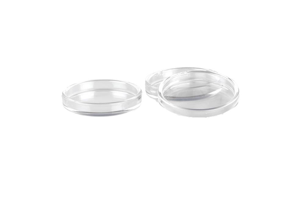 Kunststoffuntersetzer klein, transparent,