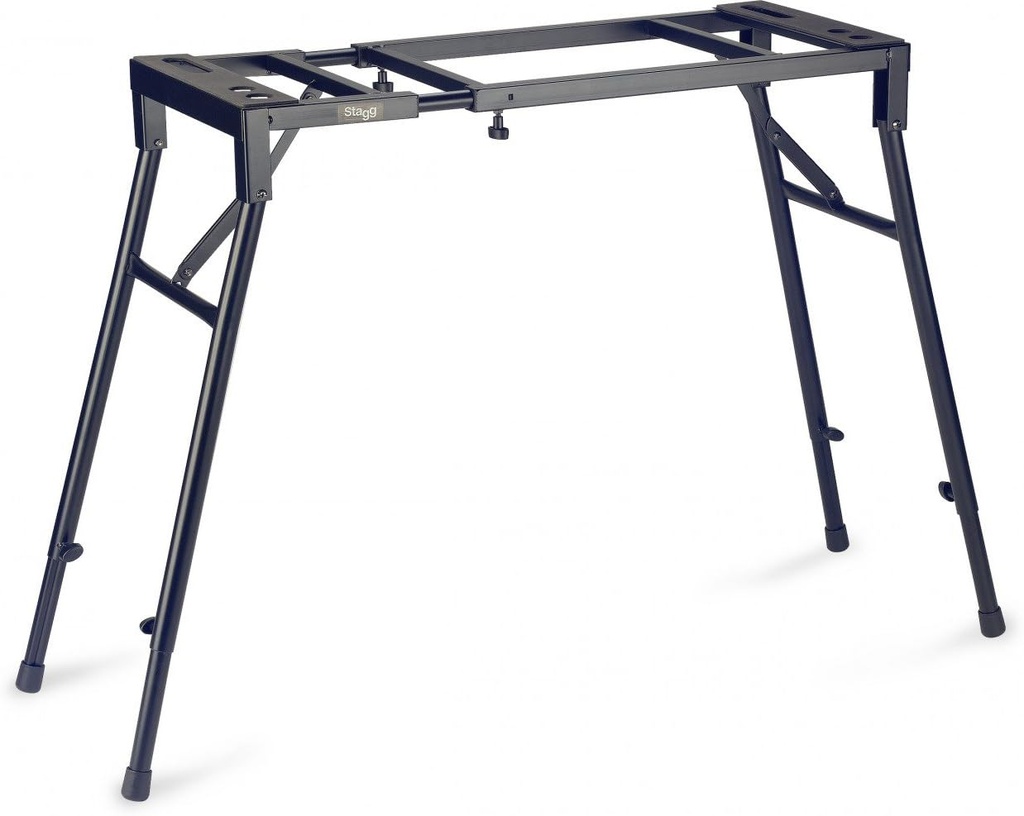 STAGG verstellbarer Keyboardtisch für Stagepianos und schwere Keyboards