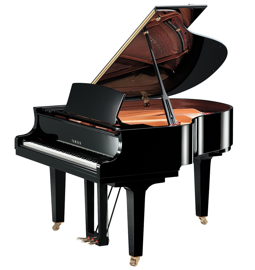 Yamaha Stutzflügel C1X, schwarz poliert