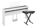 Yamaha P-225WH Stagepiano Home Set