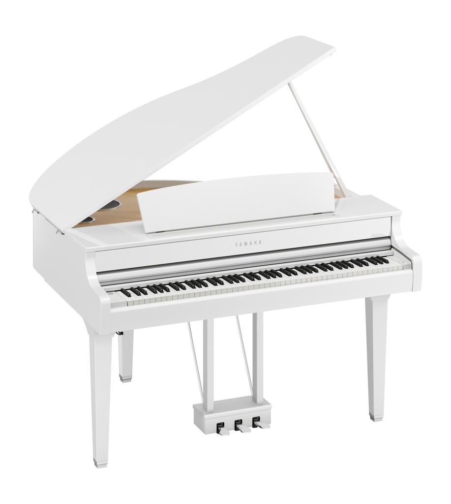 CLP-895GPWH Yamaha Clavinova Digitalflügel, weiß poliert