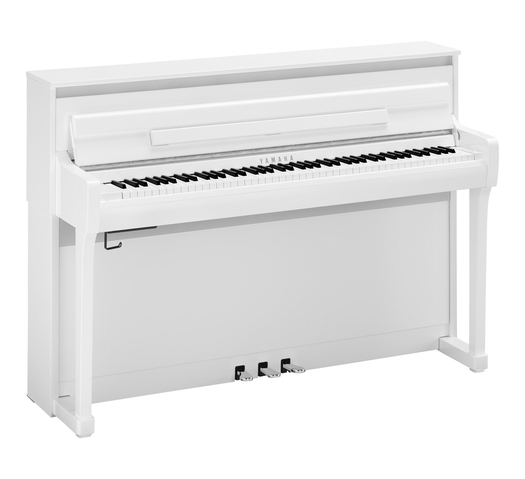 Yamaha Clavinova CLP-885PWH Digitalpiano, weiß poliert