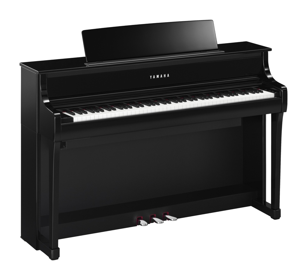 Yamaha Clavinova CLP-875PE Digitalpiano, schwarz poliert