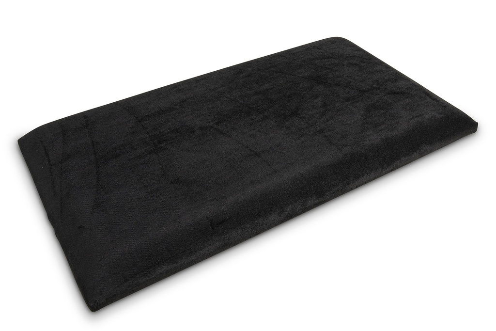 Gewa Klavierbank-Sitzfläche Deluxe, Samt schwarz, 52x30 cm