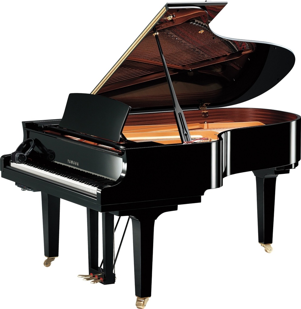 Yamaha C5XSH3PE Silent Flügel, schwarz poliert