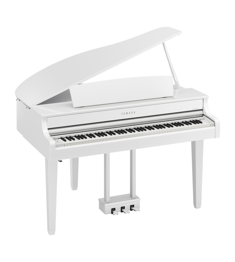 Yamaha Clavinova CLP-865GPWH Digitalflügel, weiß poliert