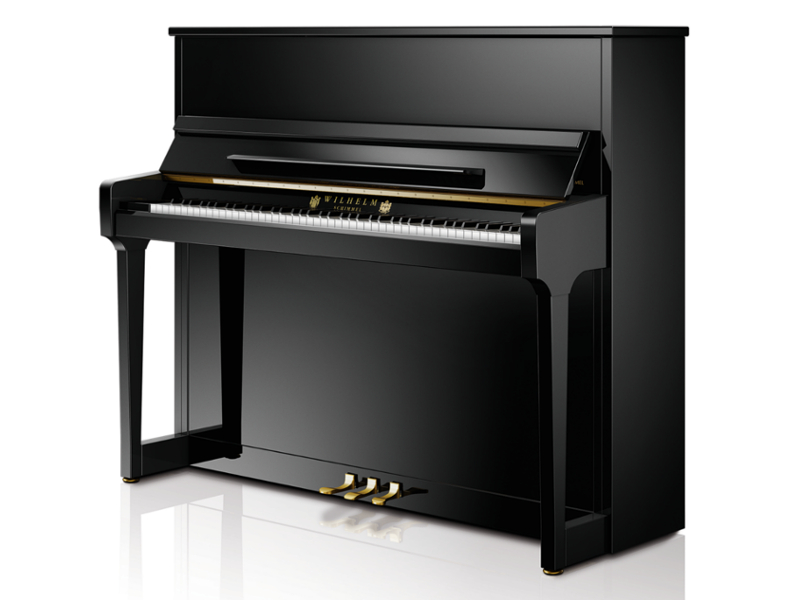 Wilhelm Schimmel Piano W123, mit Twintone Stummschaltung