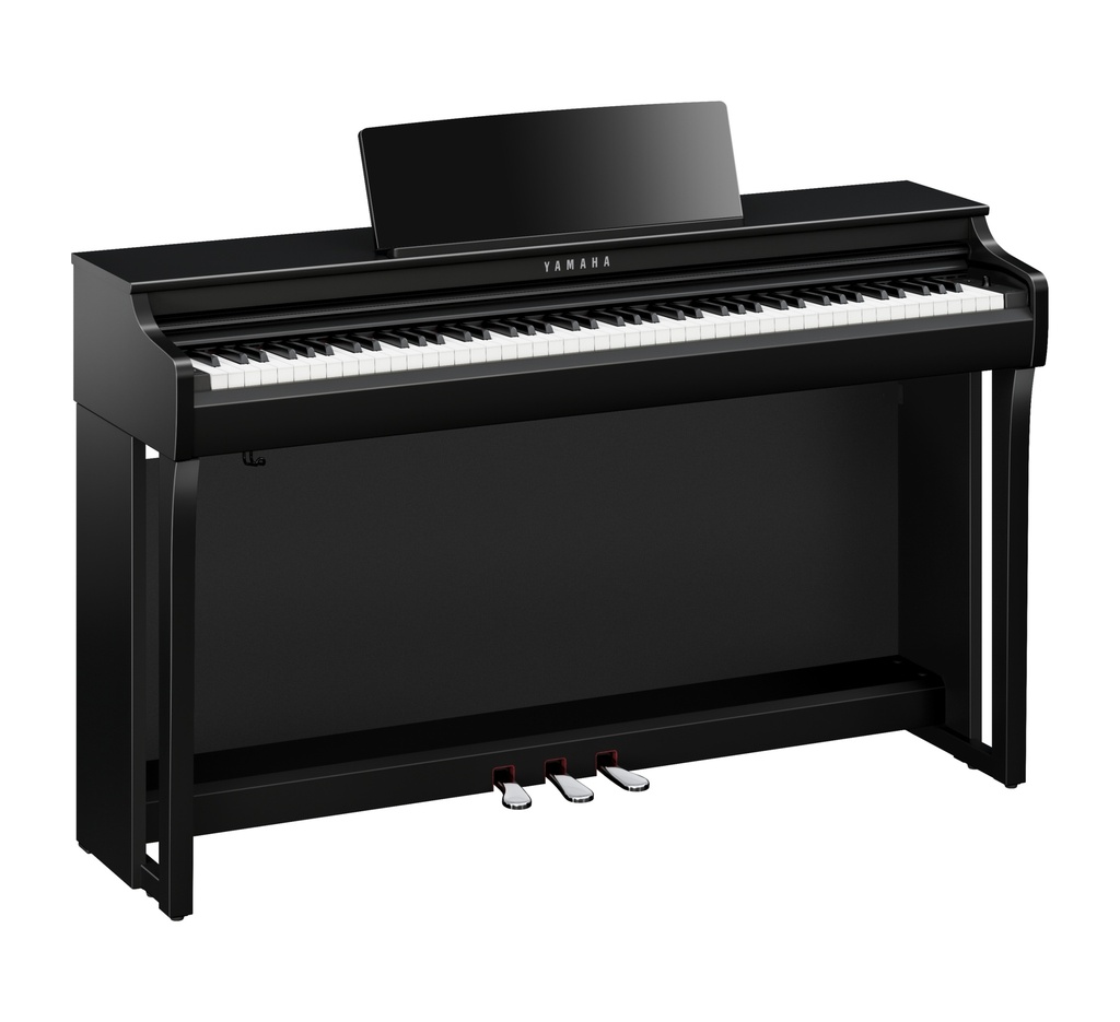Yamaha Clavinova CLP-825PE Digitalpiano Set, schwarz poliert