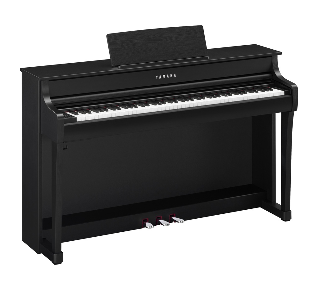 Yamaha Clavinova CLP-835B Digitalpiano Set, schwarz matt