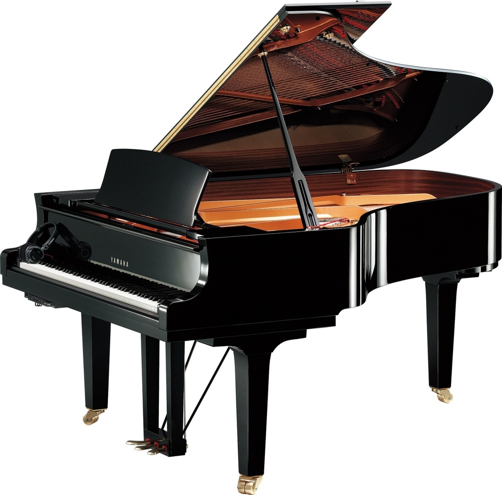 Yamaha C7XSH3PE Silent Flügel, schwarz poliert