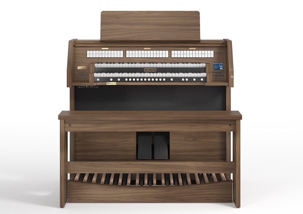 Viscount Sakralorgel Domus 4 Dark Oak, mit Rolldeckel