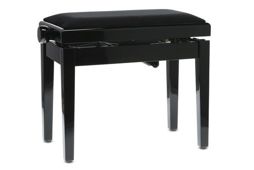 [130810] GEWA Pianobank Deluxe Autolift, schwarz poliert
