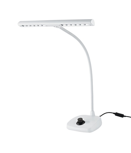 [1229800057] K&M LED Pianoleuchte, weiß, dimmbar