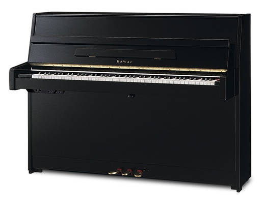 [K15ATXLEP] Kawai Piano K-15 mit Stummschaltung ATX-L, schwarz poliert