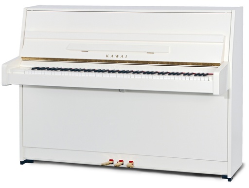 [K15ATXLWHP] Kawai Piano K-15 mit Stummschaltung ATX-L, weiß poliert