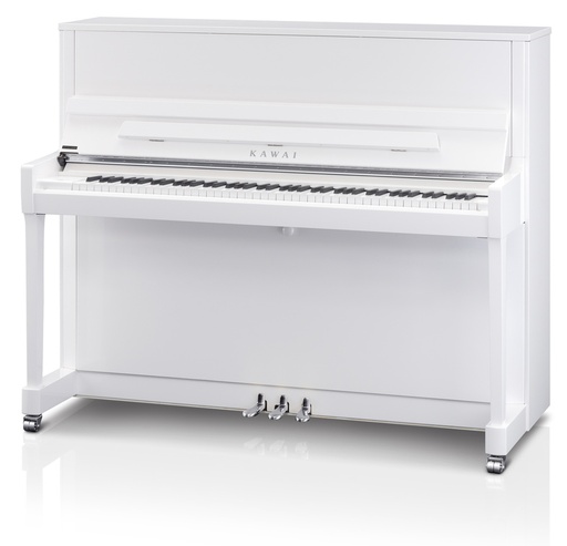 [K300WHPS] Kawai Piano K-300, weiß poliert Chrom