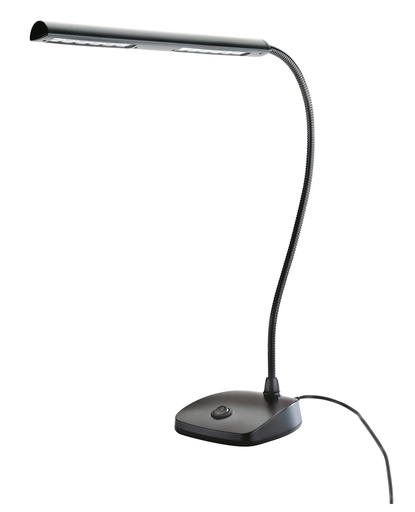 [1229600055] LED Pianoleuchte schwarz