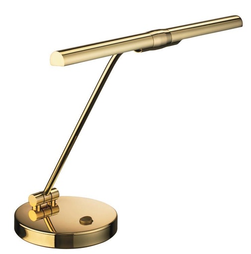 [L4401LED] Pianoleuchte Messing poliert, LED, warmweiß