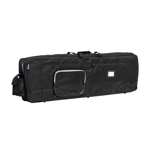 [K18130] Stagg Deluxe Keyboard Tasche, Nylon, schwarz, Abm. 130 x 44 x 16 cm - 18 mm gefüttert.