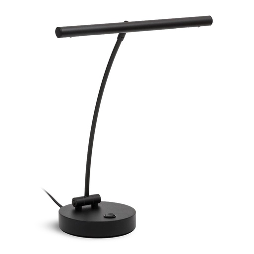 [L4036] Pianoleuchte "Rondo", schwarzer Strukturlack, LED