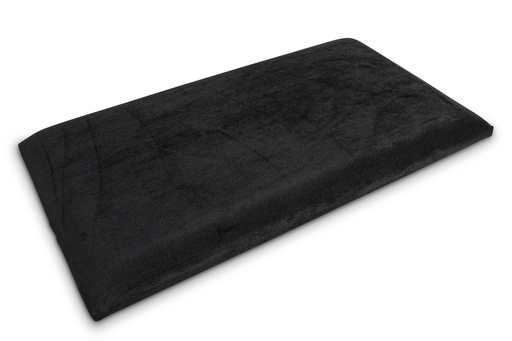 [130190] Gewa Klavierbank-Sitzfläche Deluxe, Samt schwarz, 52x30 cm